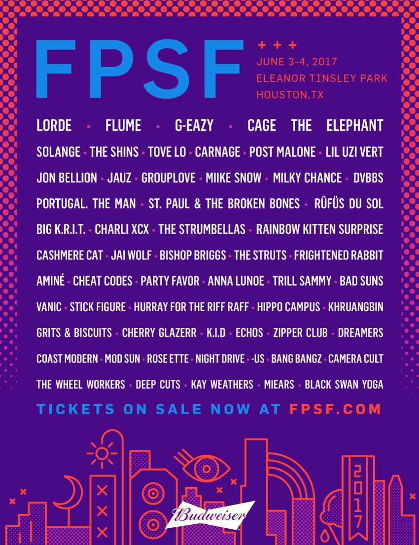 Free Press Summer Fest 2017 Line Up